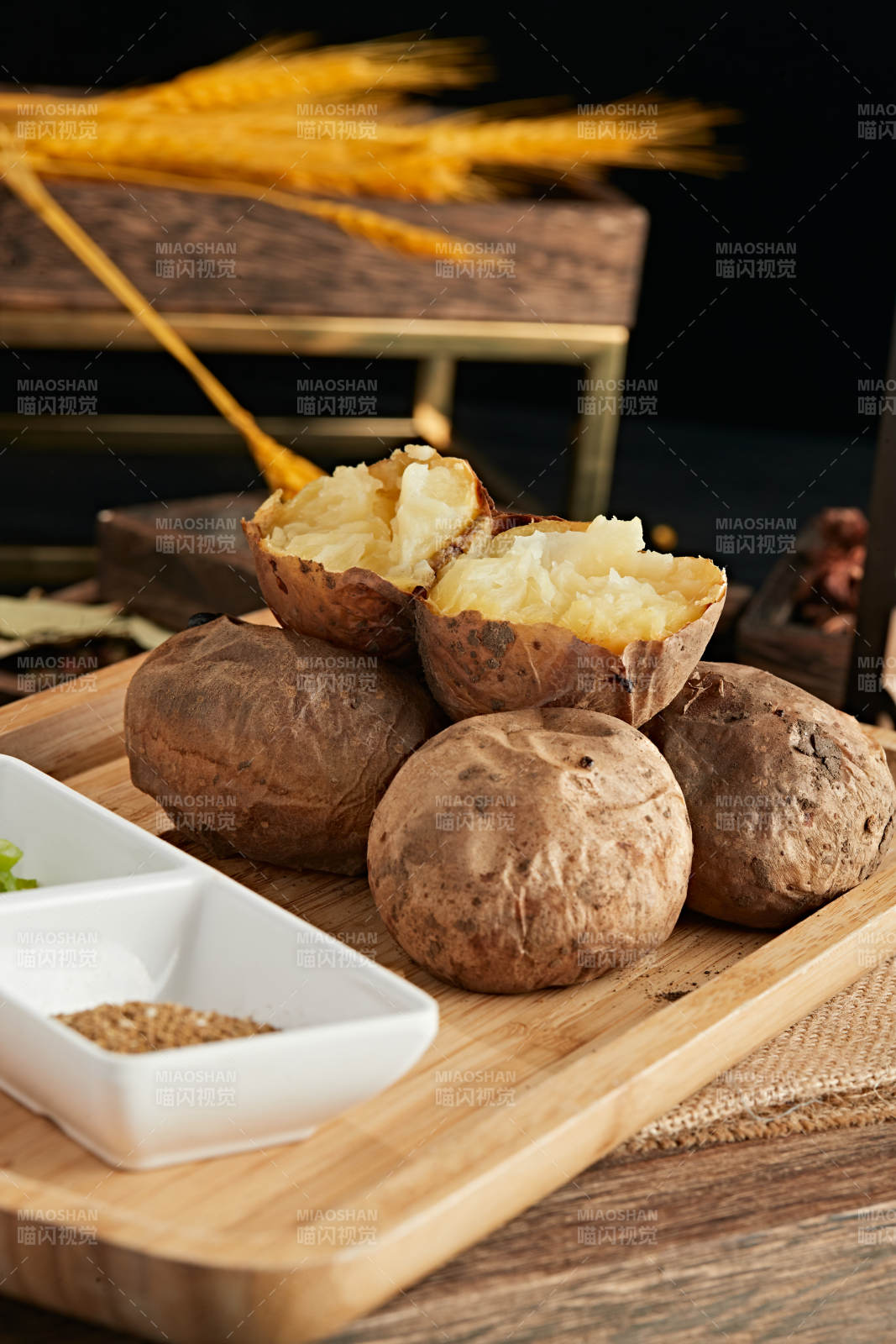 童年回忆小吃烤土豆烤山药图片