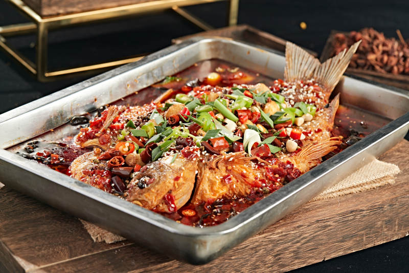 重庆万州烤鱼图片