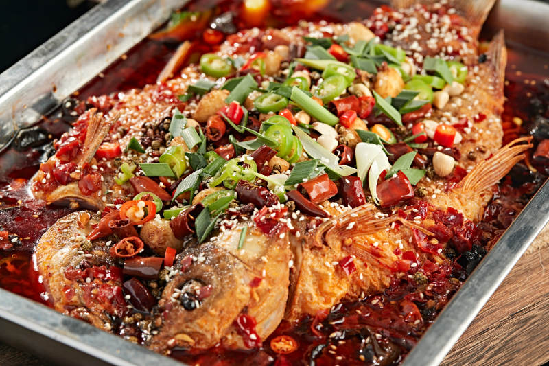 重庆万州烤鱼图片