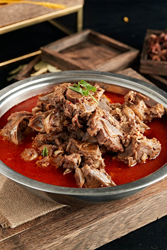 草原香辣锅仔羊蝎子图片