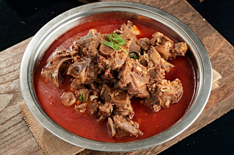 草原香辣锅仔羊蝎子图片