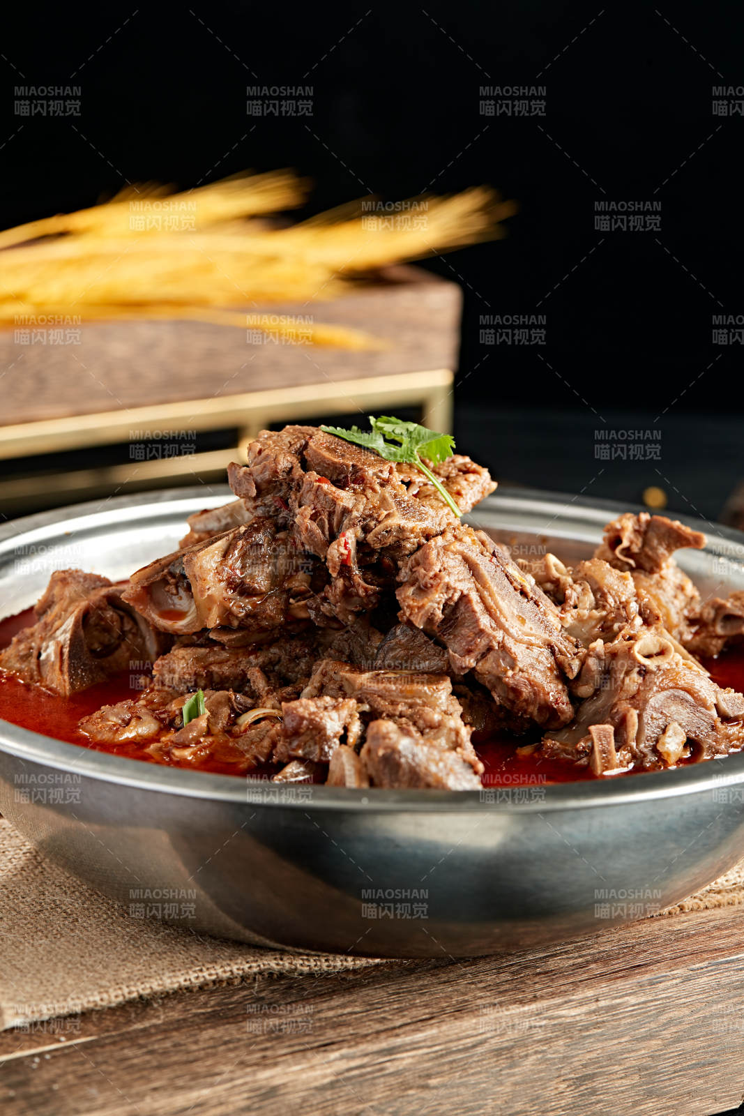 草原香辣锅仔羊蝎子图片