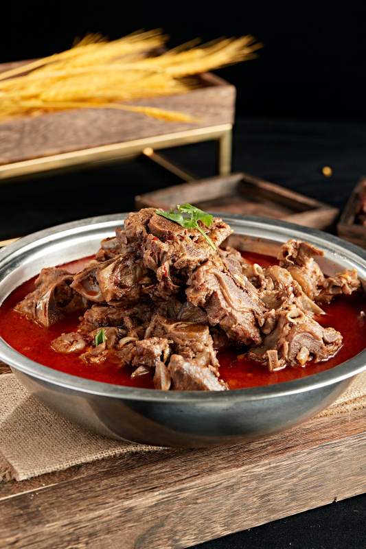 草原香辣锅仔羊蝎子图片