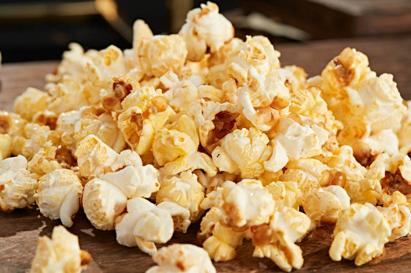 美味爆米花图片