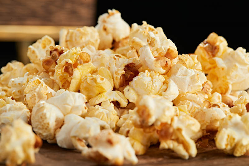 美味爆米花图片