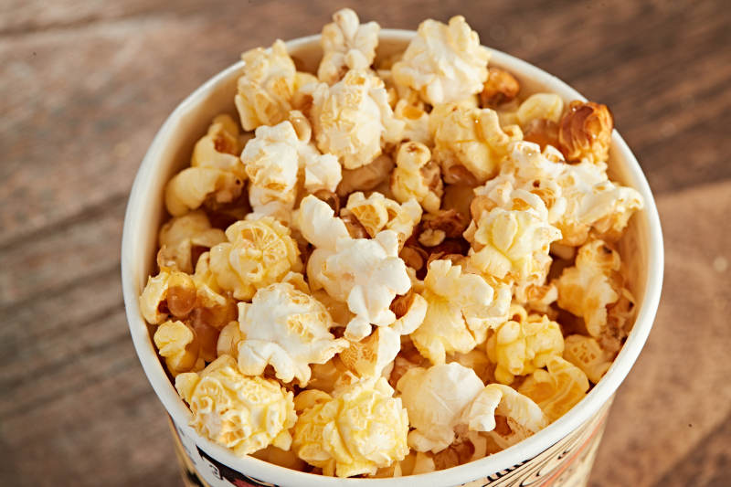 美味爆米花图片