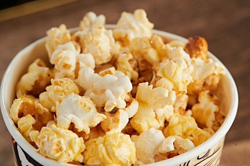 美味爆米花图片