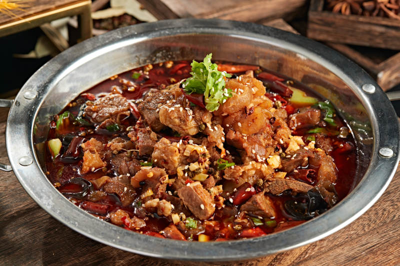 香辣筋头巴脑图片