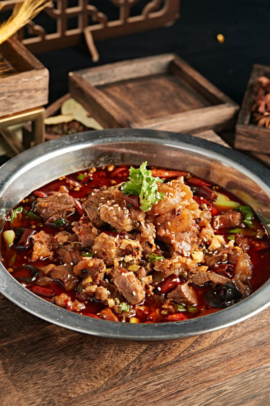 香辣筋头巴脑图片