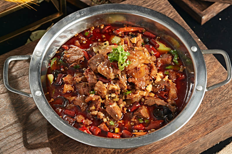 香辣筋头巴脑图片