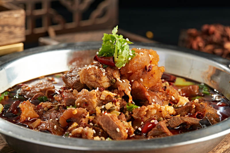 香辣筋头巴脑图片