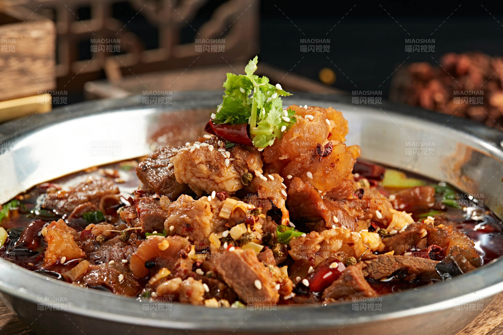 香辣筋头巴脑图片