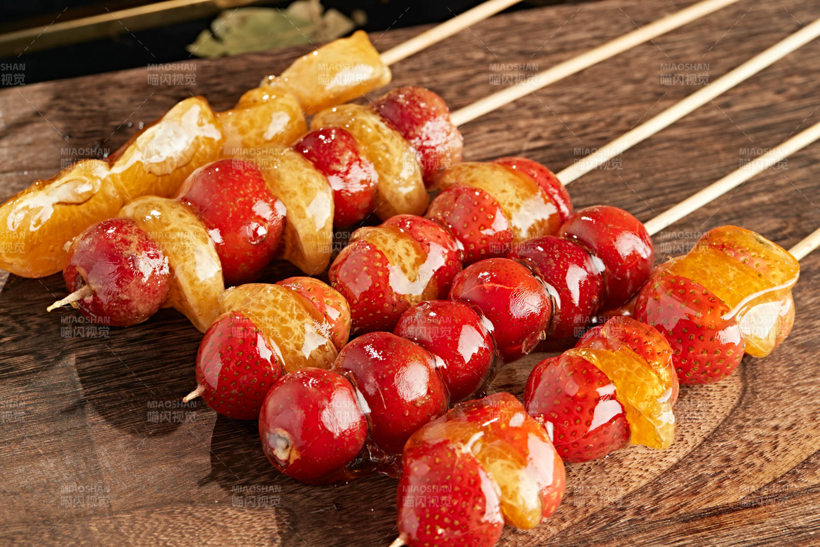 美味水果冰糖葫芦图片