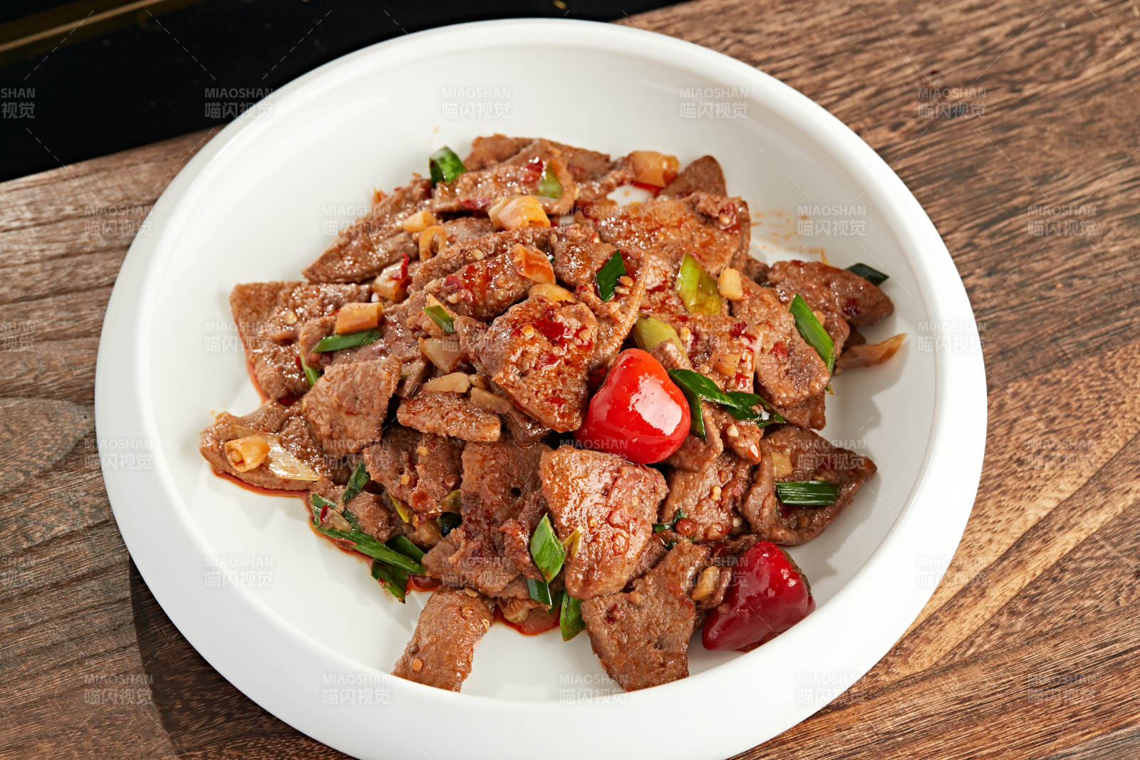 泡椒熘肝尖儿炒猪肝图片