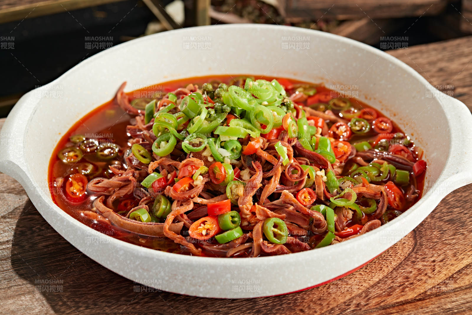 湘味红油猪肚丝图片