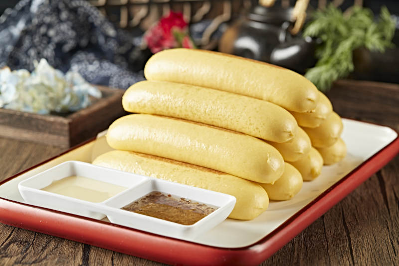 粗粮玉米面饽饽图片