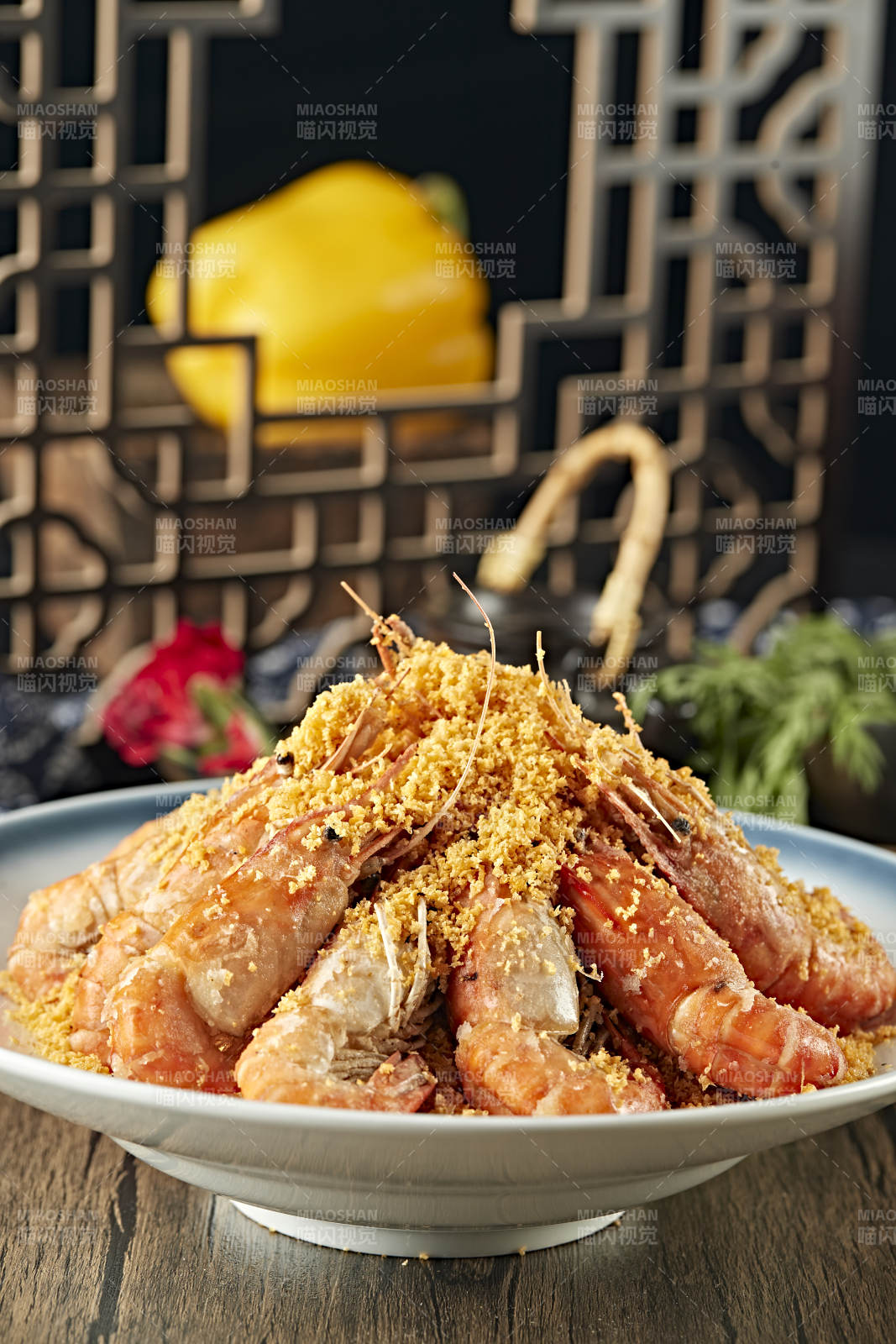 避风塘香炸罗氏虾图片