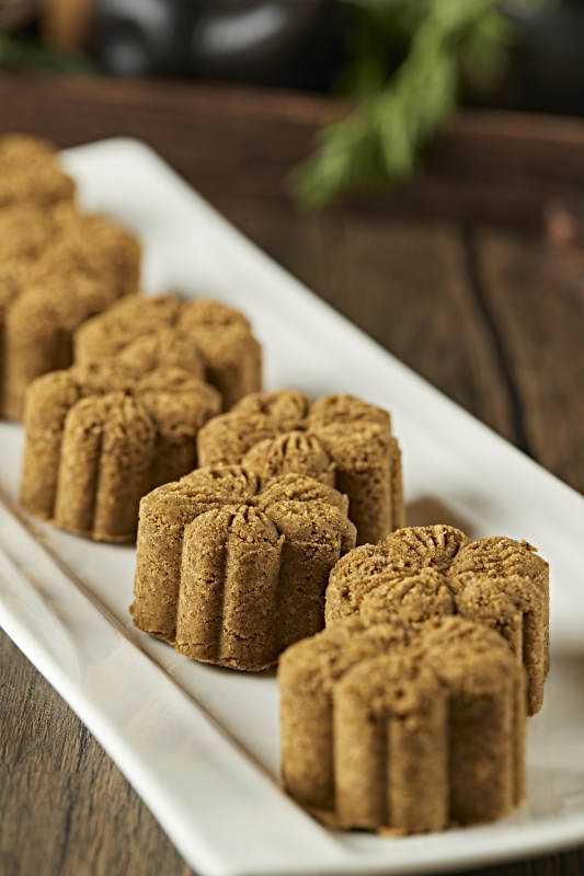 杂粮桃花酥图片