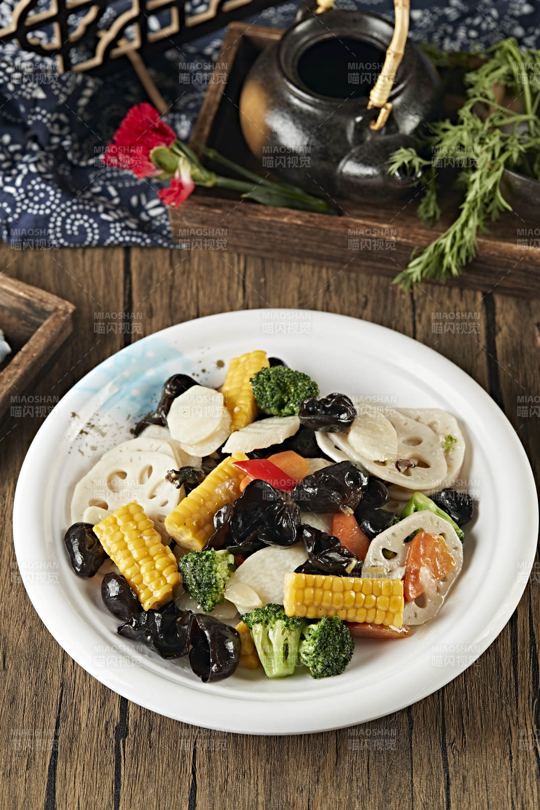 素炒田园时蔬图片