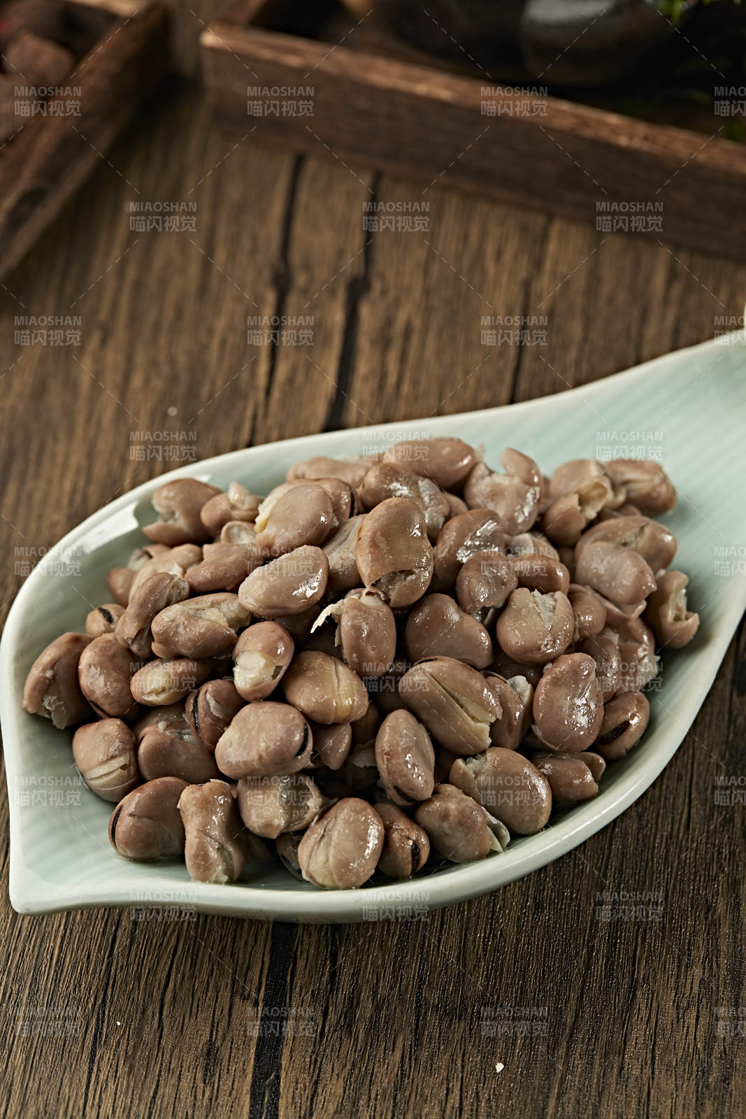 水煮五香兰花豆图片