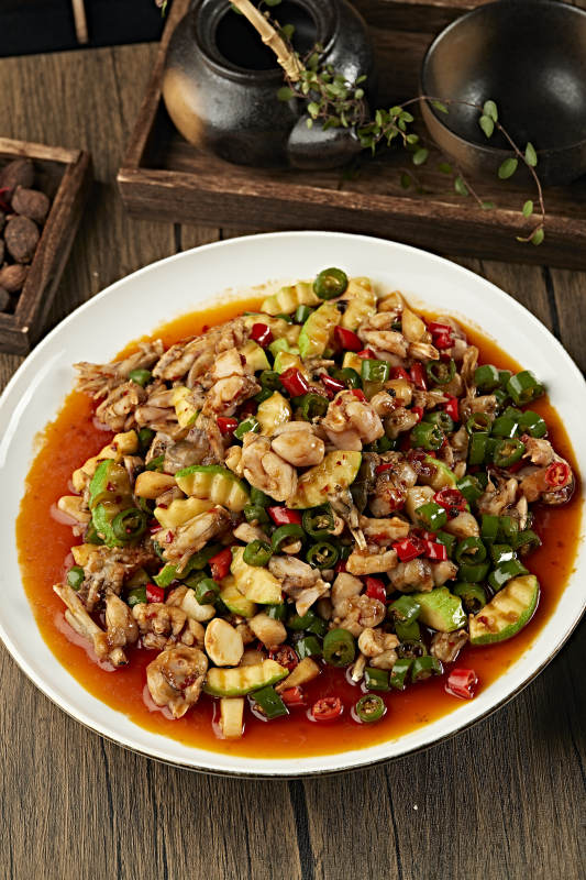 麻辣香水牛蛙图片