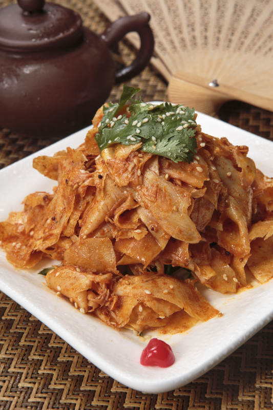 香辣牛板筋图片