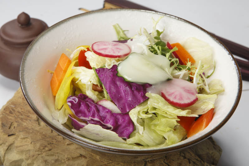 炼乳时蔬大拌菜图片