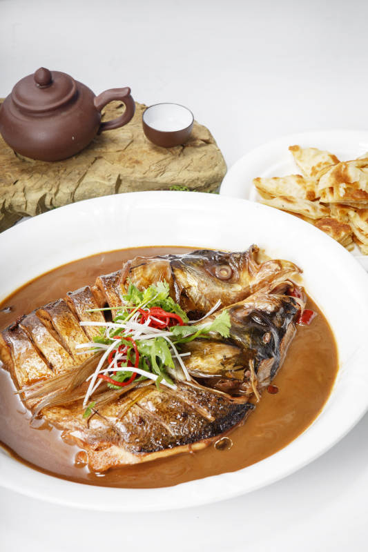 老北京鱼头泡饼图片