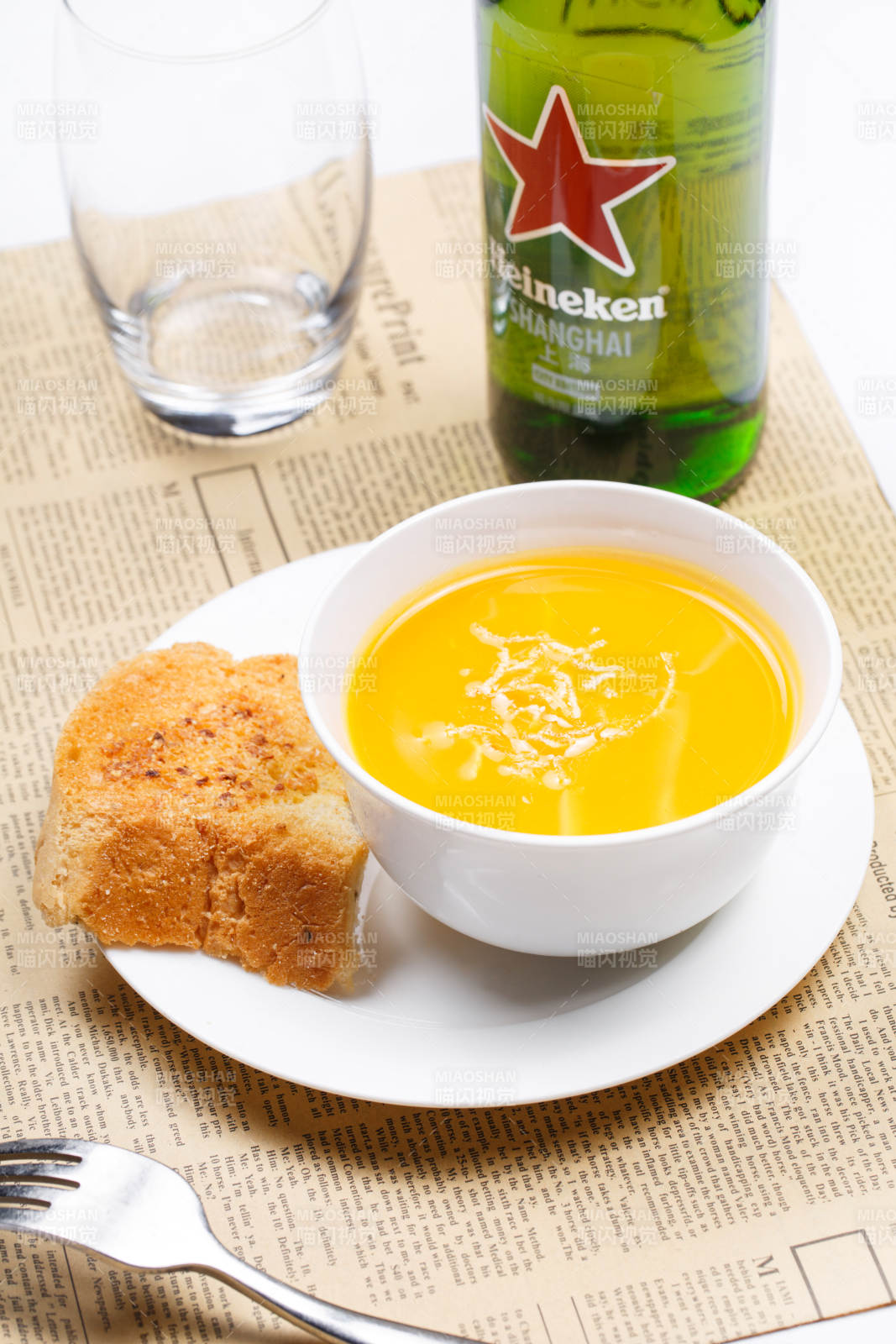 金米南瓜羹图片