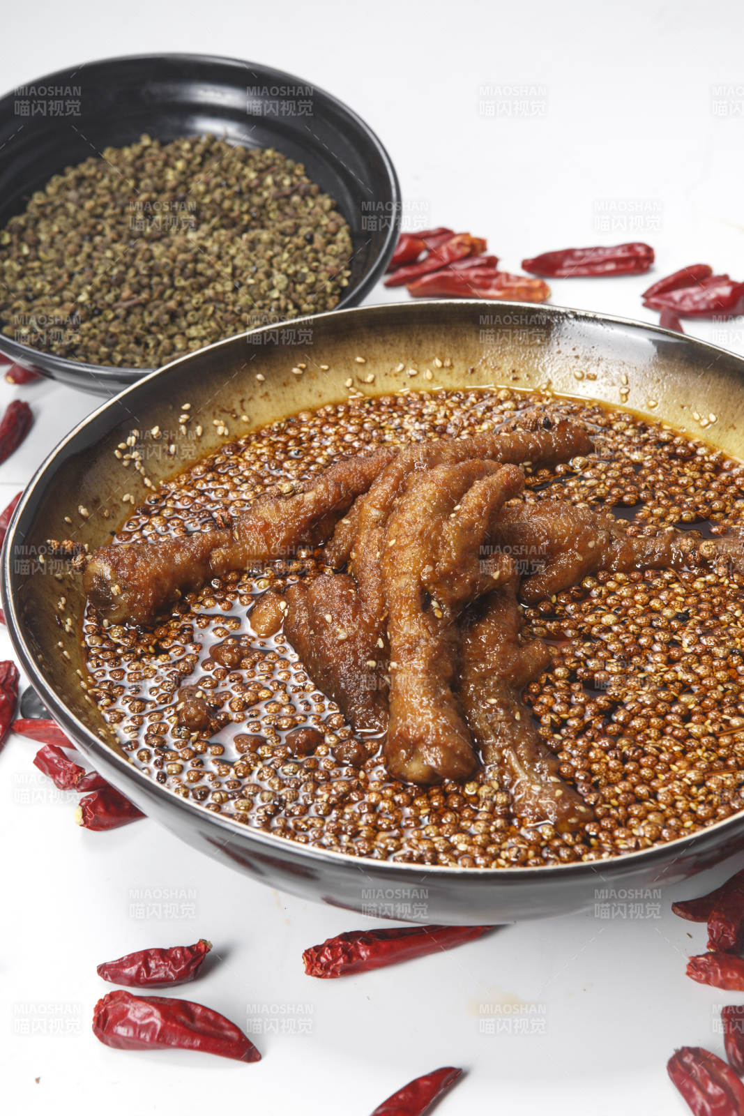 椒麻卤味鸡抓图片