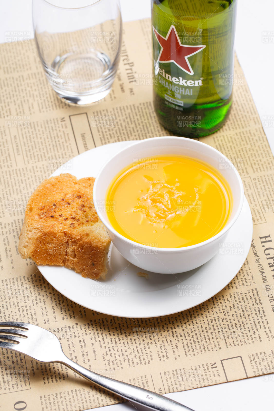 金米南瓜羹图片