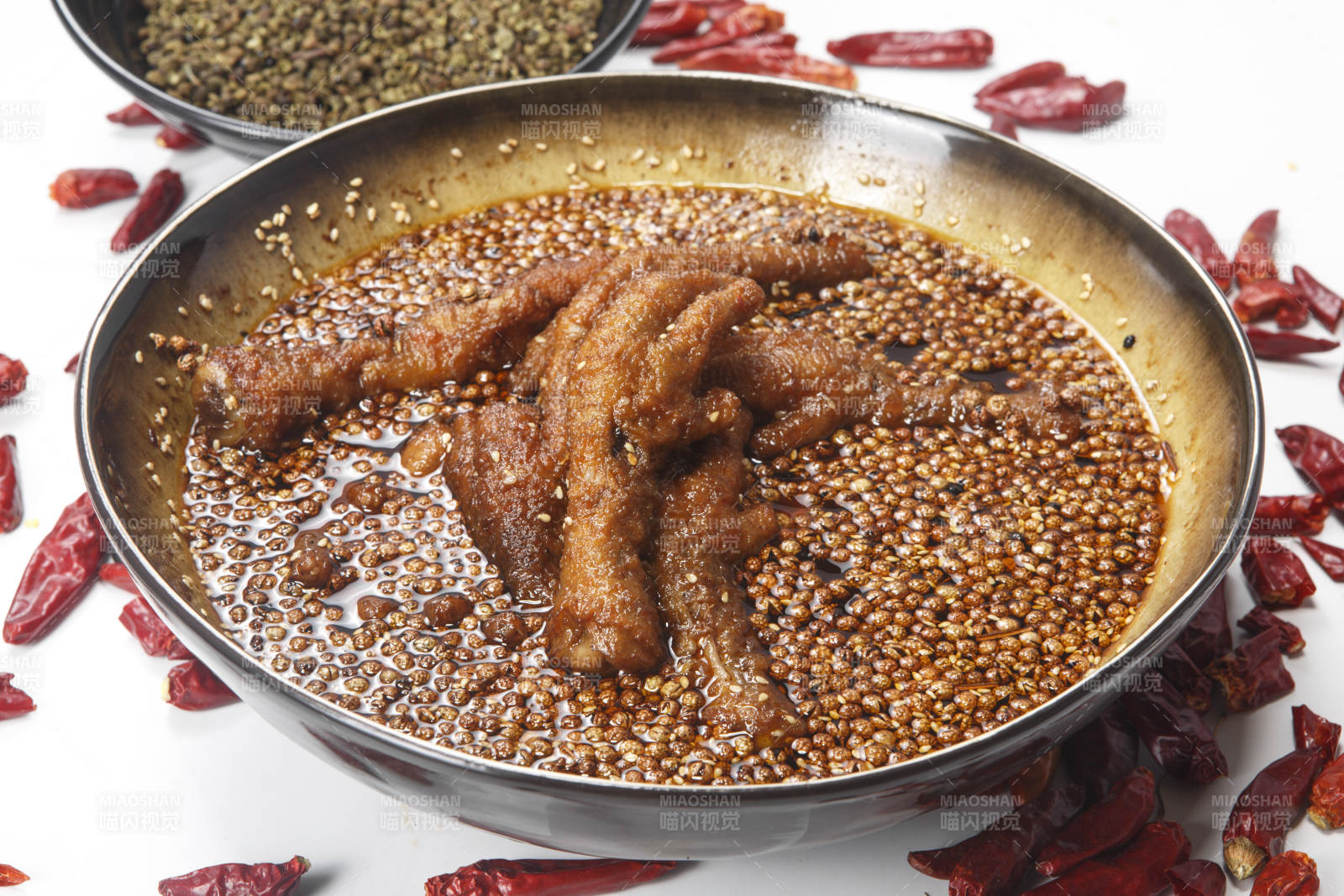 椒麻卤味鸡抓图片
