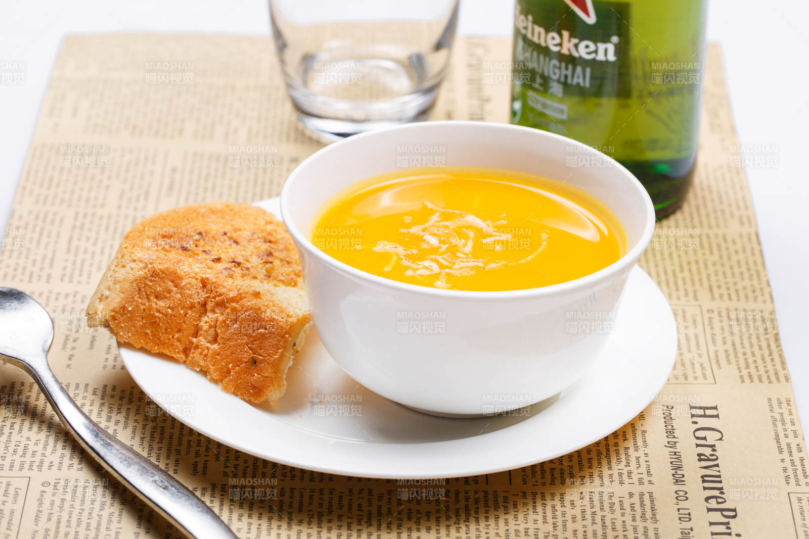 金米南瓜羹图片