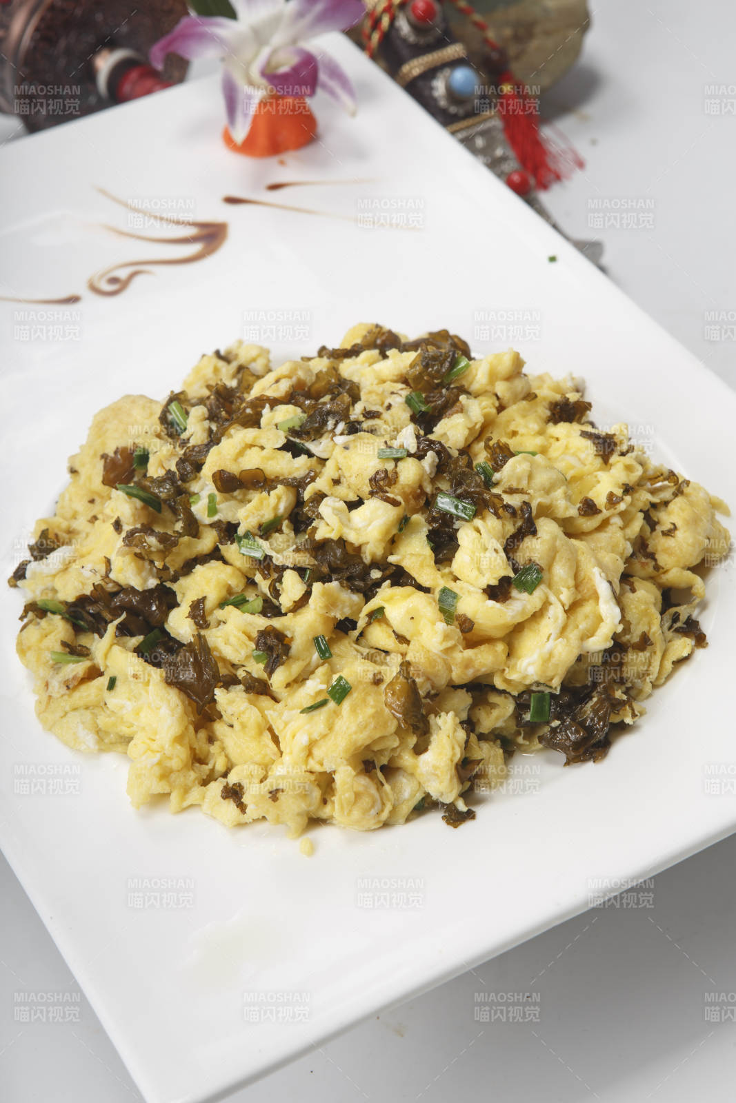 地皮菜炒鸡蛋图片