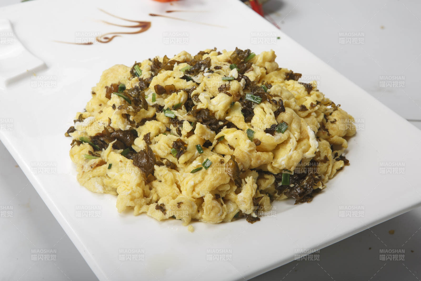 地皮菜炒鸡蛋图片