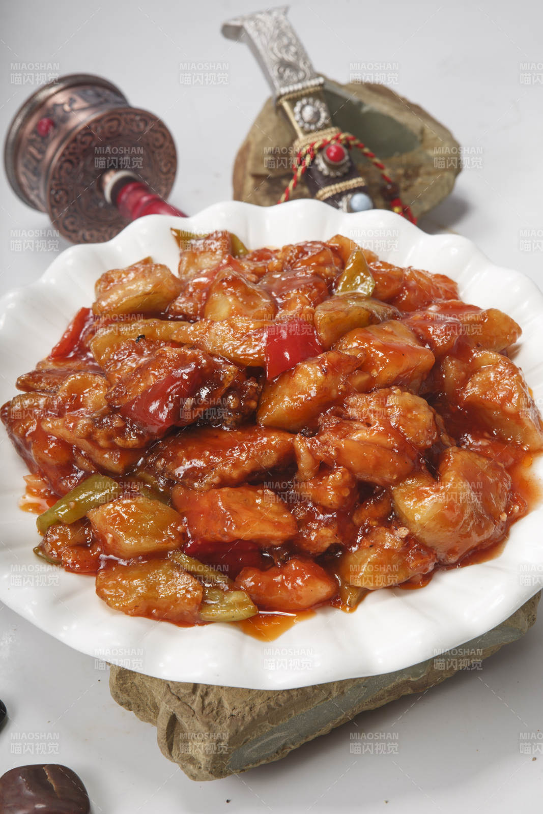 家常酱烧茄子图片