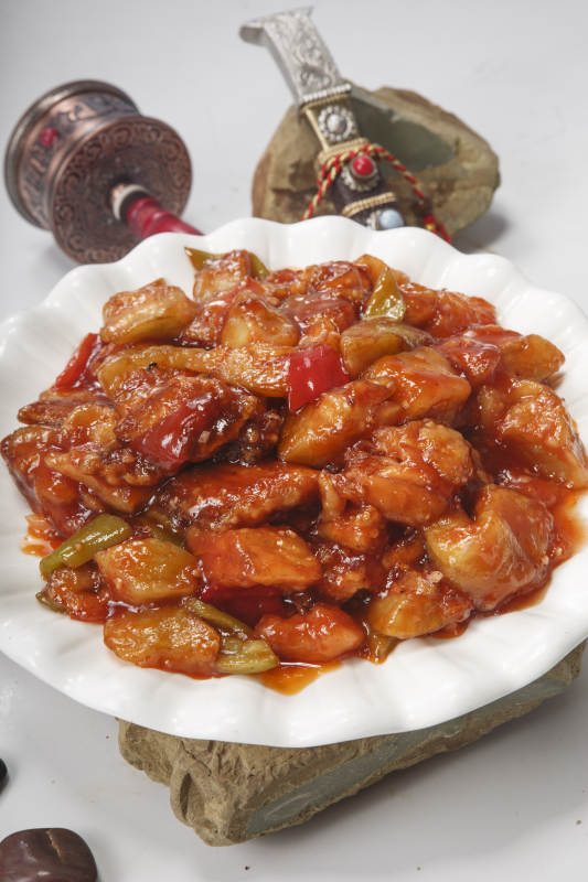 家常酱烧茄子图片