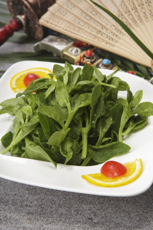 麻酱凉拌穿心莲图片