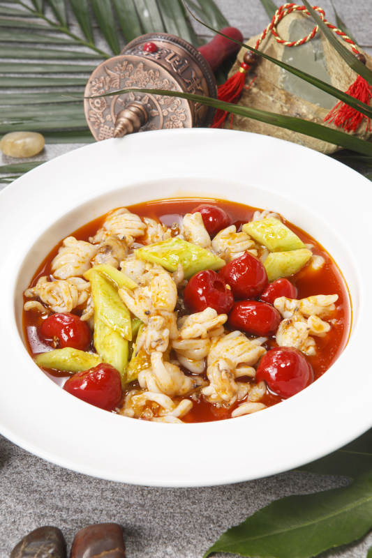 酸辣泡椒香水牛蛙图片