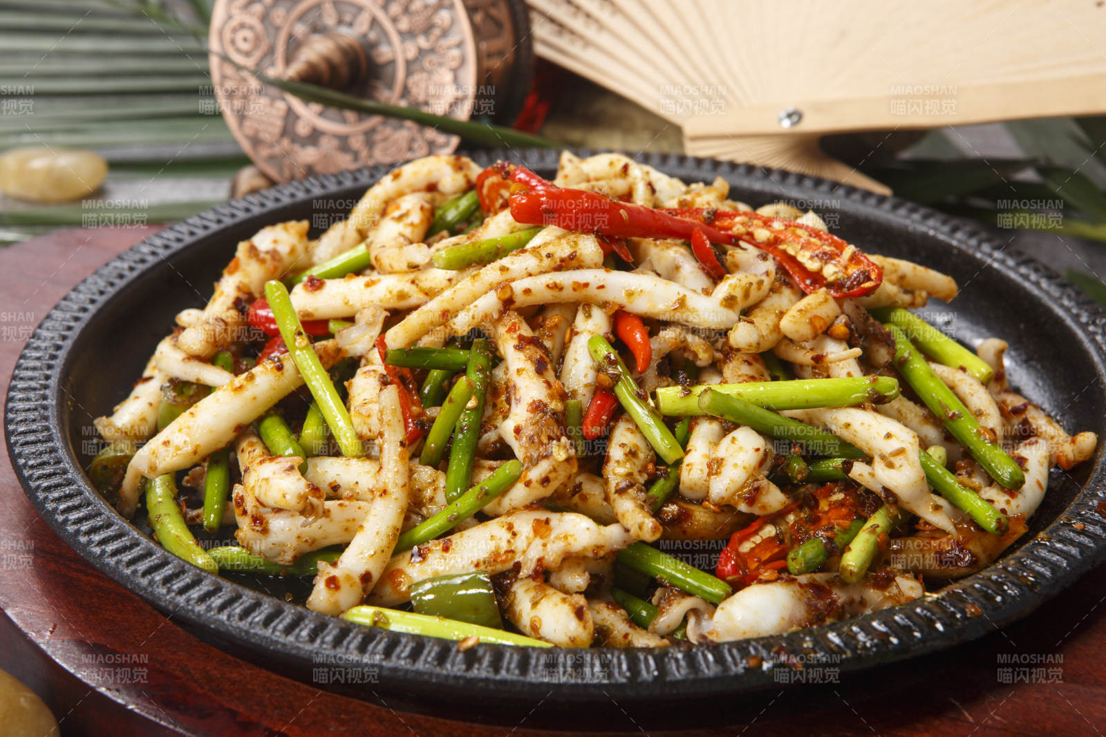 锡纸铁板鱿鱼须图片