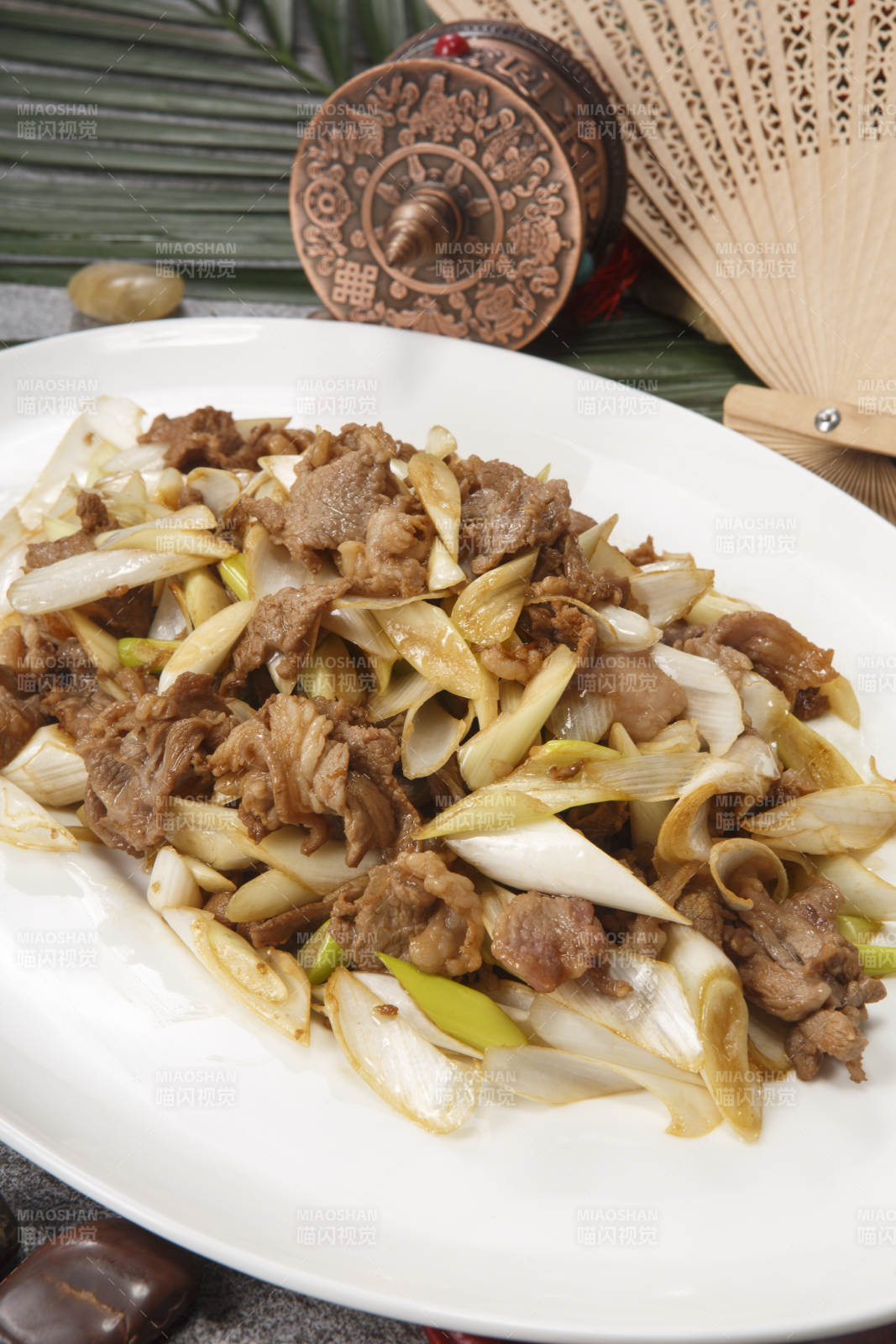 大葱爆羊肉图片