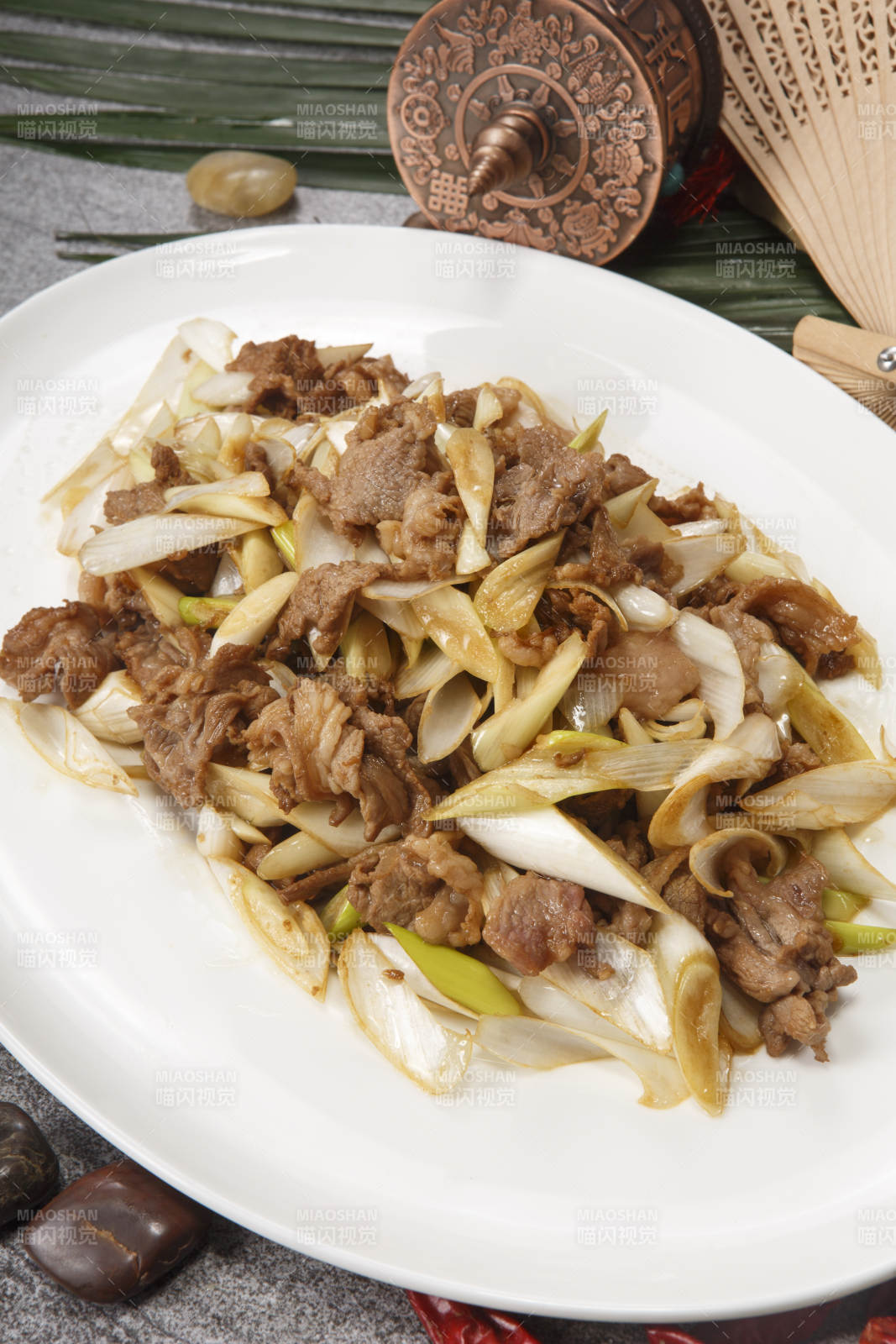 大葱爆羊肉图片