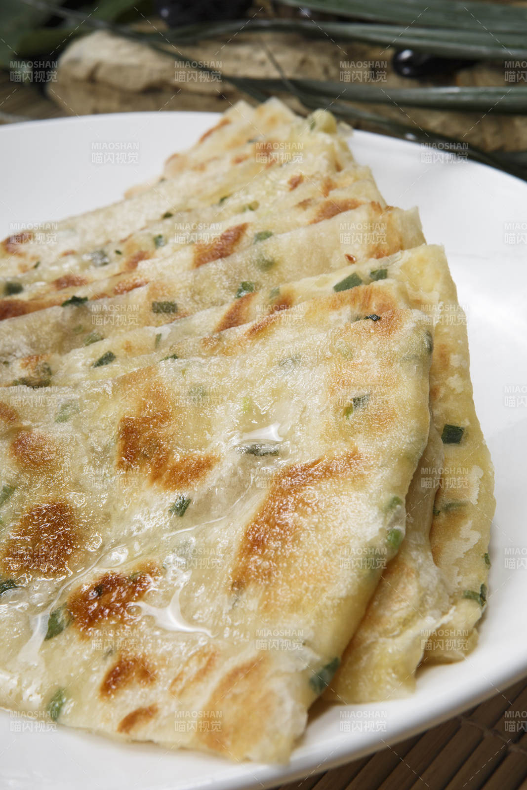 手工烙大饼图片