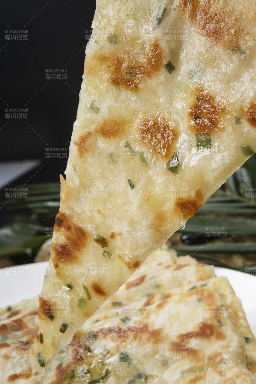 手工烙大饼图片