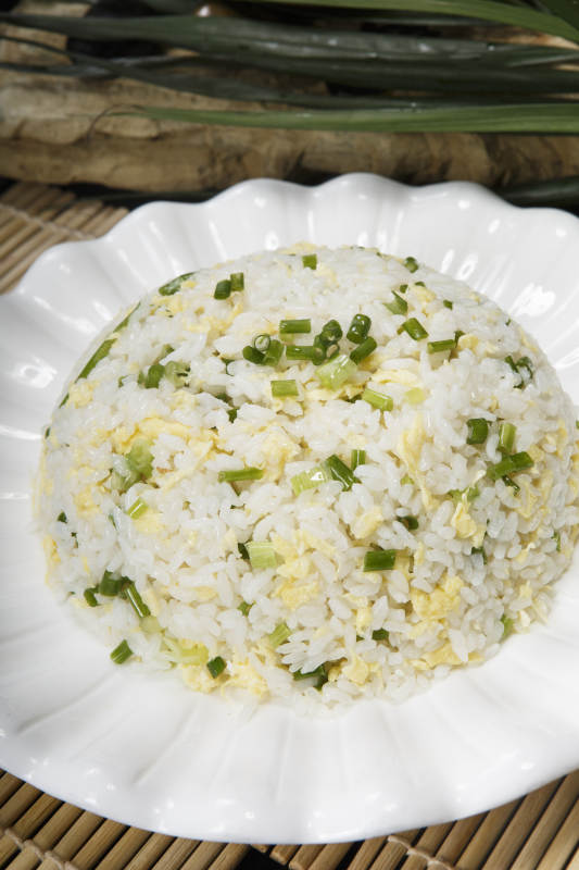 黄金蛋炒饭图片