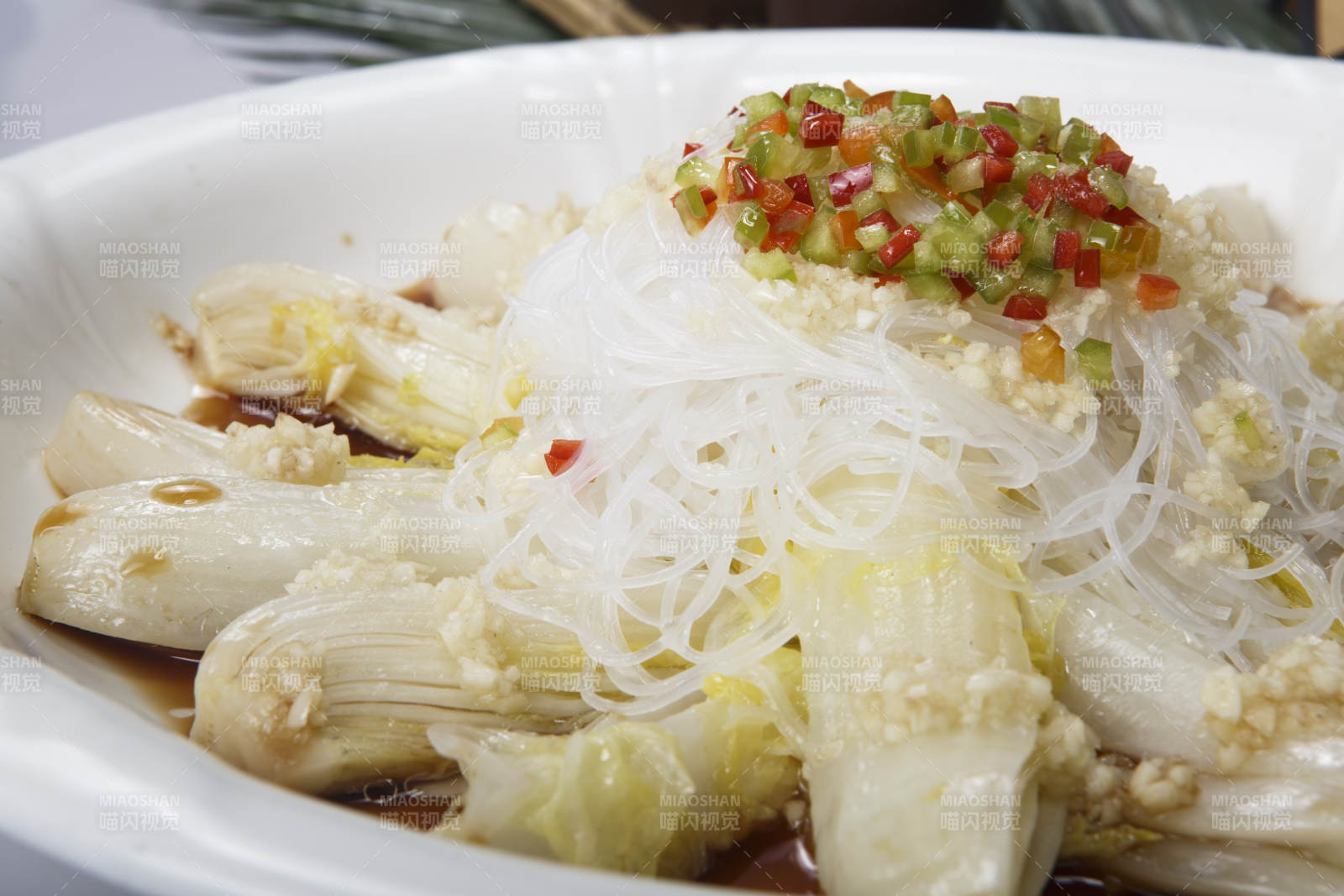 蒜蓉粉丝娃娃菜图片