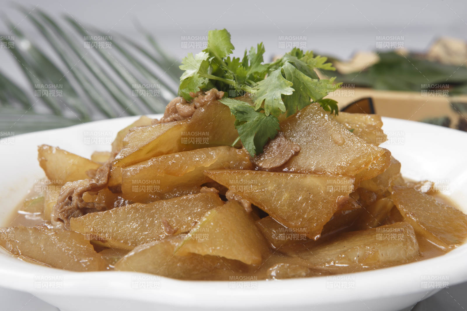 猪肉清炖白萝卜图片