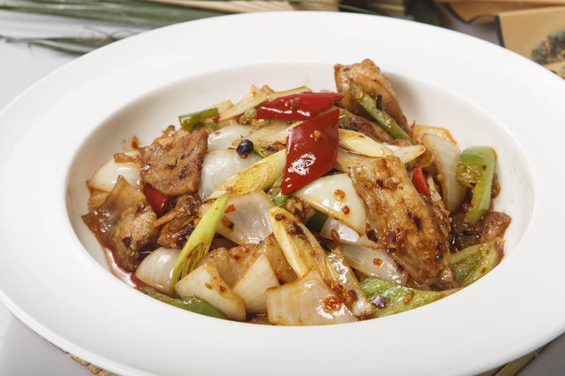 剁椒香辣大刀回锅肉图片