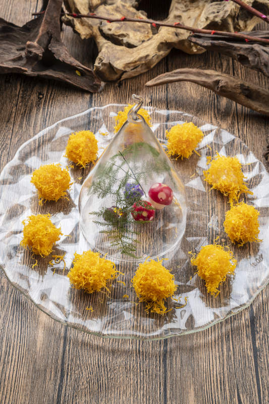 黄金炸虾球图片