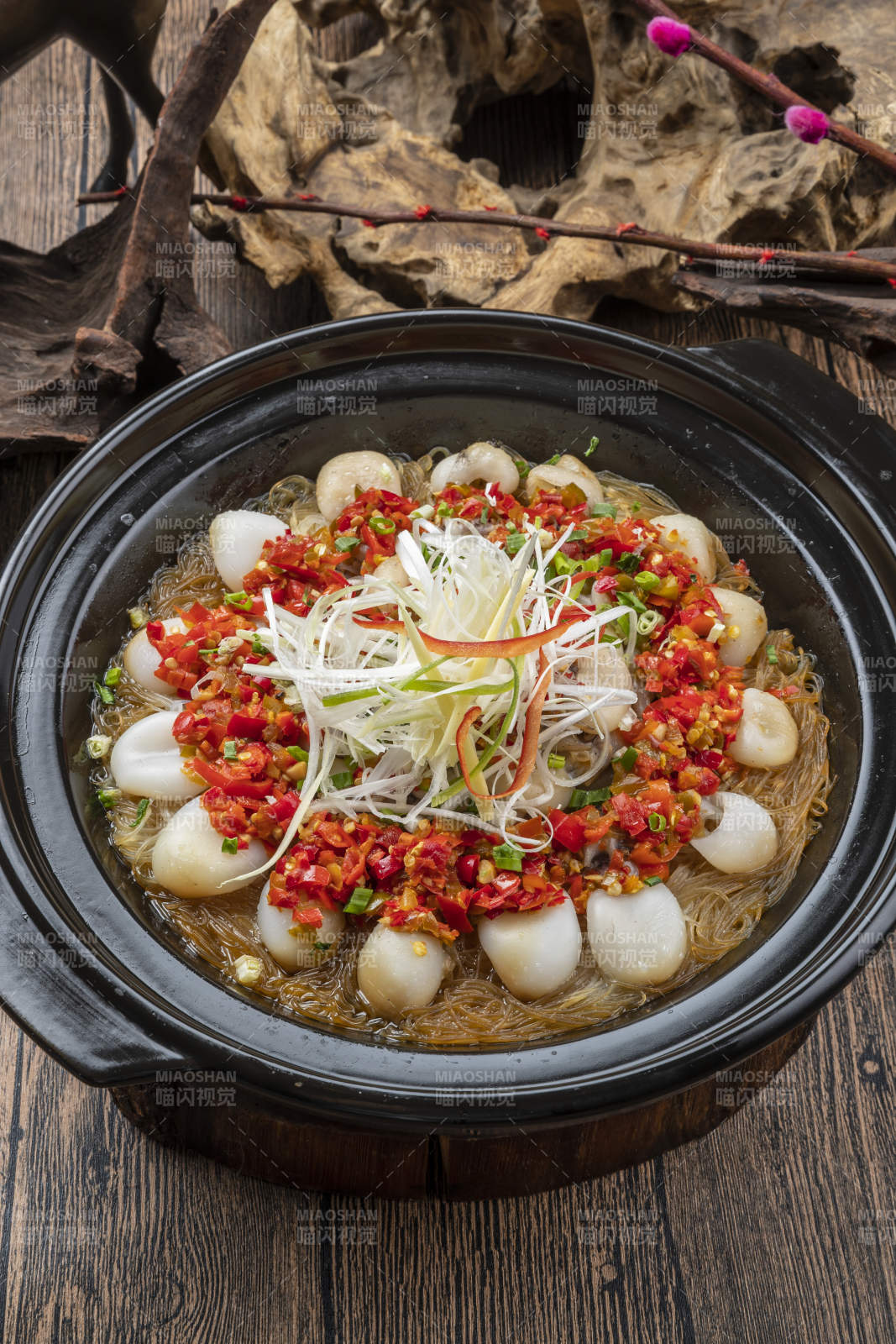 粉丝墨鱼煲图片